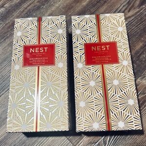 Lot Of (2) Nest New York Birchwood Pine Reed Diffuser Limited Edition 5.9 fl oz